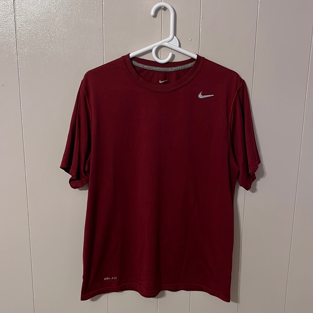 Nike Red Dri-Fit T Shirt Size: M